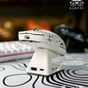 ماوس X6 أبيض