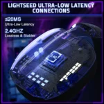 Attack Shark L80 Pro Headset - Black - Image 14