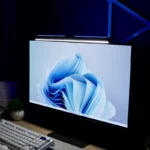 Black Monitor Light Bar with RGB
