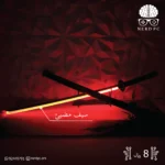 Black Luminous Wooden Sword