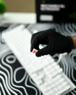 White Mechanical Arabic Keyboard 100% - Image 11