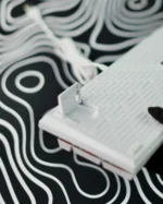 White Mechanical Arabic Keyboard 100% - Image 7