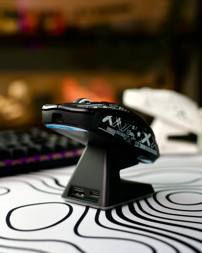 2 ATTACK SHARK X6 Wireless Gaming Mouse - Black - الصورة 1