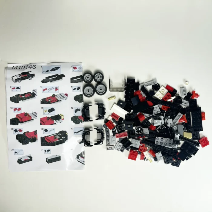 ⁦Challenger 1970 Lego Mini Car⁩ - الصورة ⁦6⁩