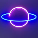 Neon Light- Planet