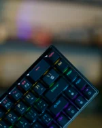 Black Mechanical Arabic Keyboard 60% - Image 2