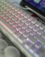 Keyboard Attack Shark X68 HE White - Image 2