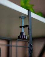 Black Under Desk Cable Tray - 45cm - Image 4