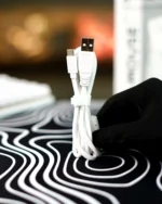 ⁦ATTACK SHARK R1 Wireless Gaming Mouse - White⁩ - الصورة ⁦4⁩