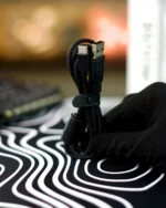 ⁦ATTACK SHARK R1 Wireless Gaming Mouse - Black⁩ - الصورة ⁦4⁩