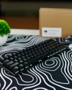 Black Mechanical Arabic Keyboard 60% - Image 8