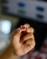 White Mechanical Arabic Keyboard 80% - Image 8