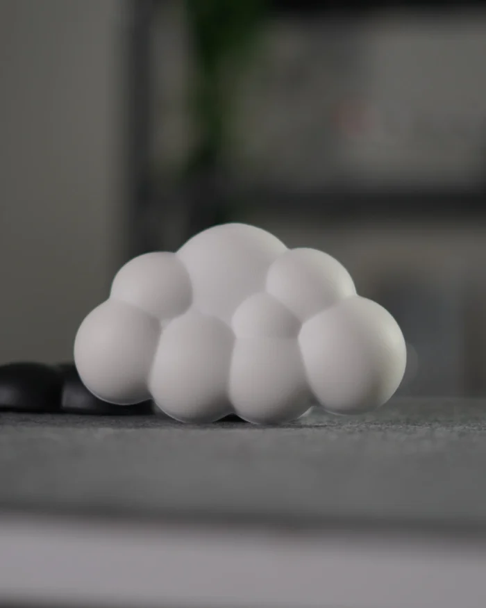 Copy of DSC00264 White Mouse Wrist Pad - الصورة 1