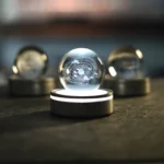LED Base Crystal Ball - Solar System