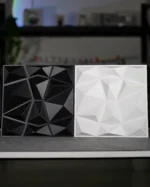 Black Crystal 3D Wall Panel, 30x30cm - Image 2