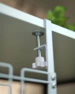 White Under Desk Cable Tray - 45cm - Image 4