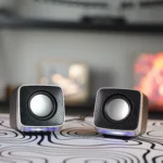 Black Speakers, wired