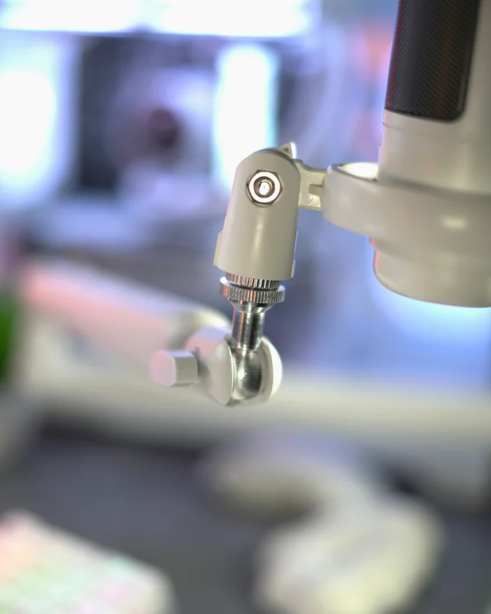 ⁦SENBORAN Mic Stand - White⁩ - الصورة ⁦8⁩