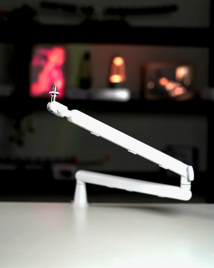 ⁦SENBORAN Mic Stand - White⁩ - الصورة ⁦1⁩