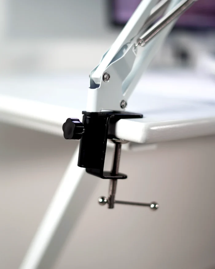 White Mic Stand - Image 10