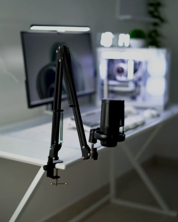 Black Mic Stand - Image 3