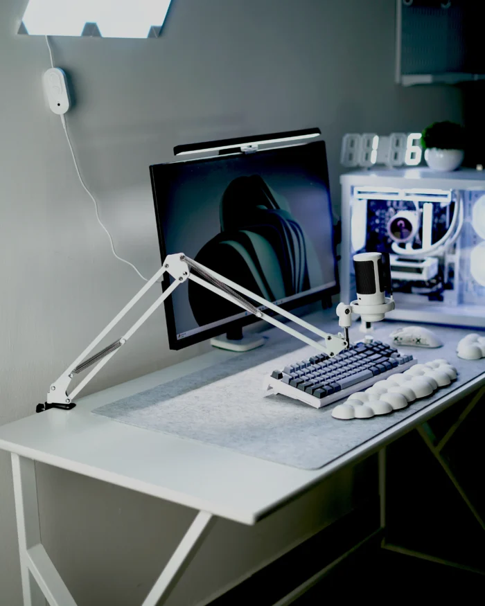 White Mic Stand - Image 5