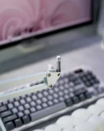 White Mic Stand - Image 6