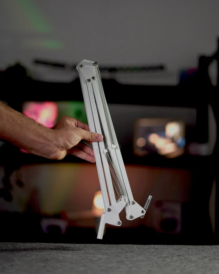 White Mic Stand - Image 8