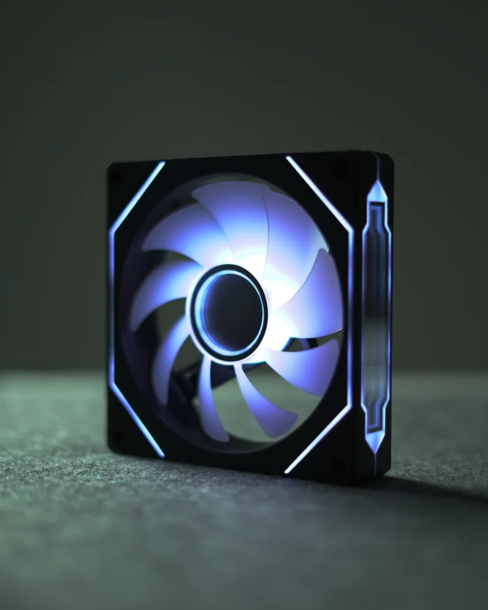 1 Black Infinity RGB PC Fan - Image 1
