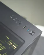 Black Lone Warrior M-ATX PC Case - Image 7