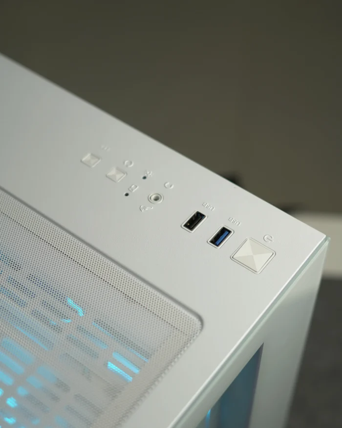 ⁦White Lone Warrior M-ATX PC Case⁩ - الصورة ⁦7⁩