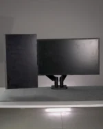 Black Dual Hydraulic Monitor Stand - Image 4