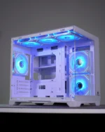 White Lone Warrior M-ATX PC Case