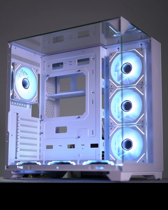 White Skyline ATX PC Case - Image 1