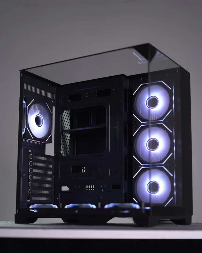 2 Black Skyline ATX PC Case - Image 1