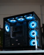 Black Lone Warrior PLUS ATX PC Case