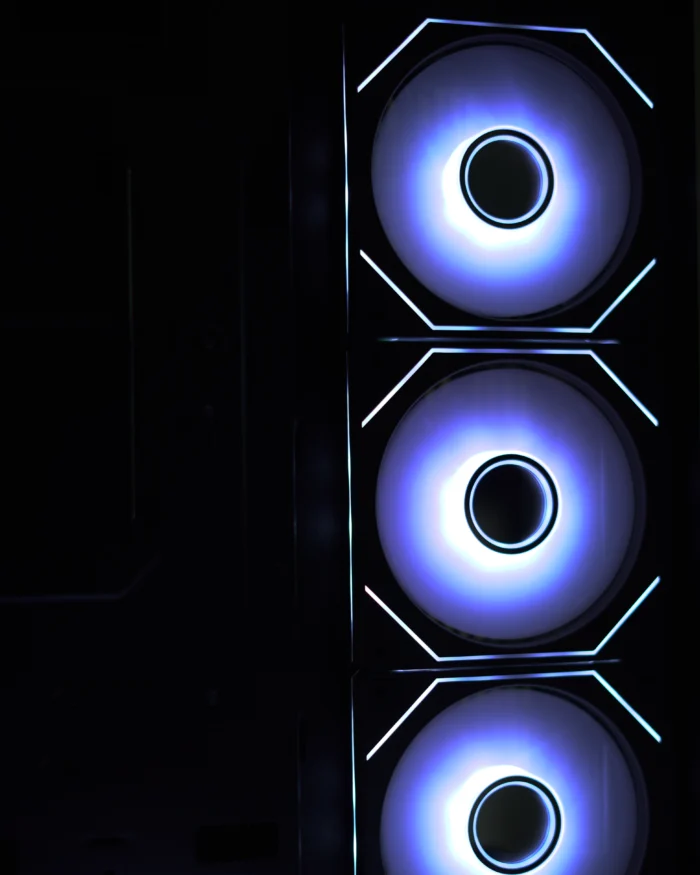 Black Infinity RGB PC Fan - Image 3