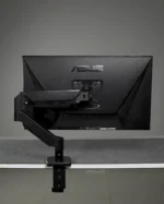 Black Single Hydraulic Monitor Stand - Image 2