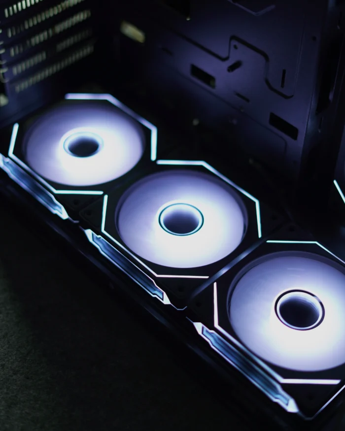 Black Infinity RGB PC Fan - Image 5