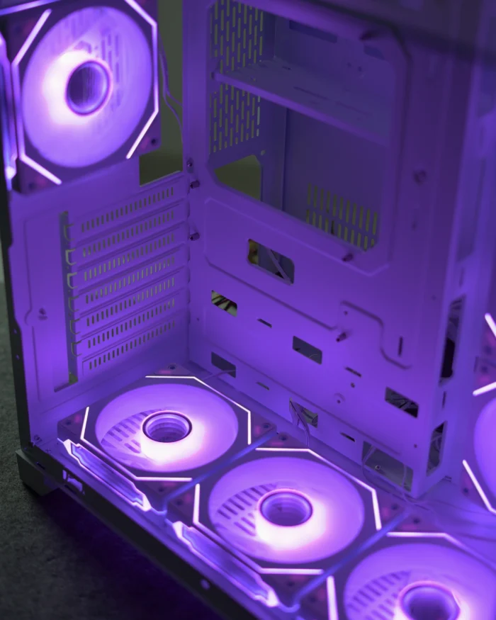 White Infinity RGB PC Fan - Image 6