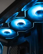 ⁦Black Lone Warrior PLUS ATX PC Case⁩ - الصورة ⁦3⁩