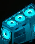 ⁦White Lone Warrior M-ATX PC Case⁩ - الصورة ⁦4⁩