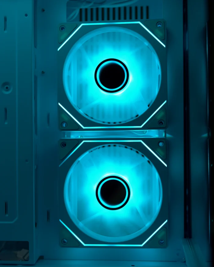 ⁦White Lone Warrior M-ATX PC Case⁩ - الصورة ⁦5⁩