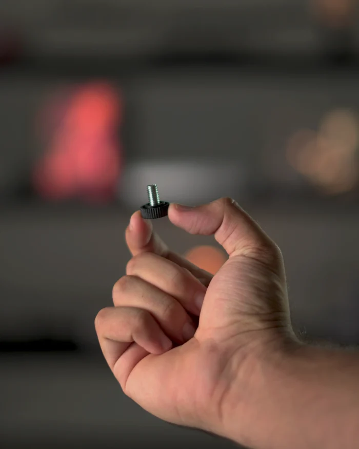 Black Dual Hydraulic Monitor Stand - Image 6