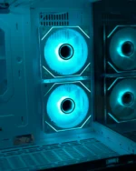 ⁦White Lone Warrior M-ATX PC Case⁩ - الصورة ⁦6⁩