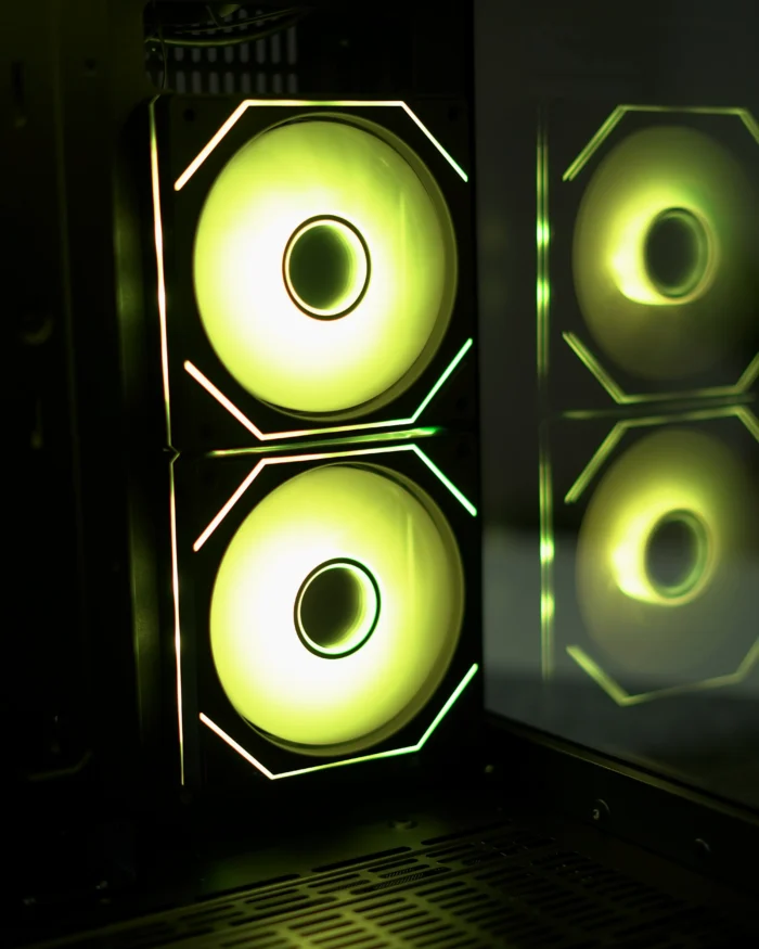 Black Lone Warrior M-ATX PC Case - Image 6