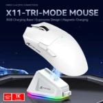 ⁦ATTACK SHARK X11 Wireless Gaming Mouse - White⁩ - الصورة ⁦5⁩