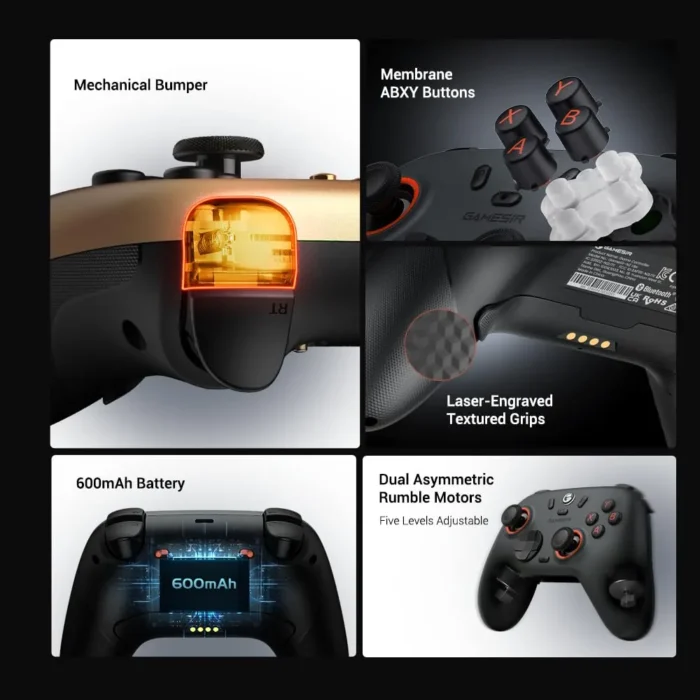 White GameSir Nova 2 Lite Multiplatform Controller - Image 7