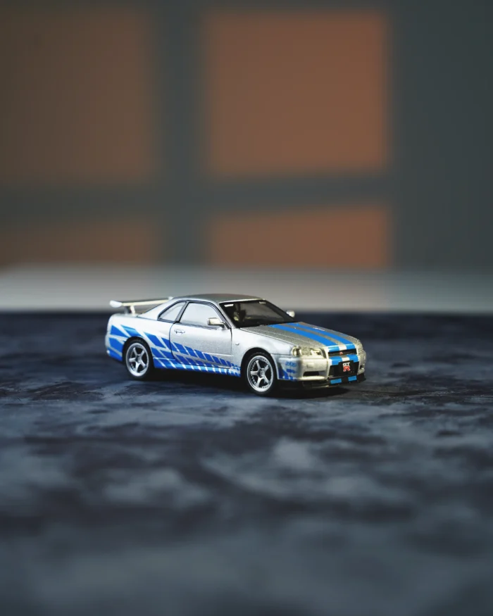 ⁦GTR R34 Diecast Car 1:32⁩ - الصورة ⁦1⁩