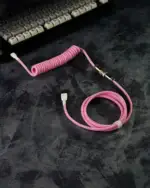 Pink Coiled Cable